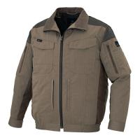 AITOZ(アイトス):長袖ジャケット 空調服 (R) (男女兼用) モカ M 30699 暑さ対策 熱中症対策 長袖ブルゾン型 | イチネンネットプラス(インボイス対応)