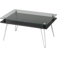 不二貿易:ディスプレイテーブル クラリス BK 00087769(メーカー直送品)(地域制限有) テーブル ローテーブル ディスプレイ 折りたたみ | イチネンネットプラス(インボイス対応)