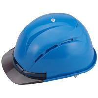 トーヨーセフティー:通気孔付きヘルメット NO.393F-S ロイヤル 4962087110576 ワークサポート 保護具 ヘルメット建築用 | イチネンネットプラス(インボイス対応)
