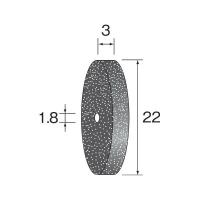 ミニター: (#D5261)ゴムホイール 22X3 #120 (10コ) NA2501 砥石 ホイール | イチネンネットプラス(インボイス対応)