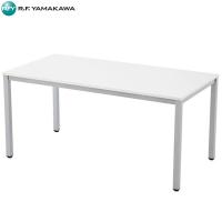 (法人限定)アール・エフ・ヤマカワ:ミーティングテーブル W1500xD750 ホワイト | イチネンネットプラス(インボイス対応)