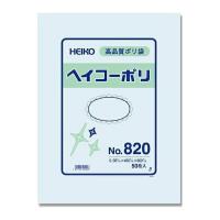 HEIKO(ヘイコー):【50枚】ポリ袋 透明 ヘイコーポリエチレン袋 0.08mm厚 NO.820 006629000 ビニール袋 ポリ袋 袋 | イチネンネットプラス(インボイス対応)