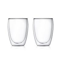 BODUM(ボダム):パヴィーナ ダブルウォールグラス0.36L 2pcs 971455 テーブルウェア 食器 ティー・コーヒー コーヒーメーカー | イチネンネットプラス(インボイス対応)