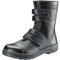 シモン:安全靴 長編上靴マジック式 SS38黒 24.5cm SS38-24.5 多機能軽量安全靴（マジック式） 24.5cm(1足) | イチネンネットプラス(インボイス対応)