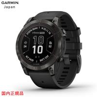 液晶保護フィルム付 ガーミン fenix 7 Pro Sapphire Dual Power 47mm Ti Carbon Gray DLC / Black 010-02777-52 GARMIN 国内正規品 | IDA-Online