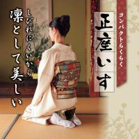 コンパクトらくらく正座いす 正座 しびれ対策 姿勢 法事 お稽古 ポーチ付き 敬老の日 | アイデア.info