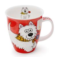 ダヌーン マグカップ NEVIS お転婆ウェスティ HIGHLAND GANG Westie Dunoon Mug 正規販売代理店 マグ ギフト 結婚祝い プレゼント 贈り物 新生活応援 | イデールヤフーショップ