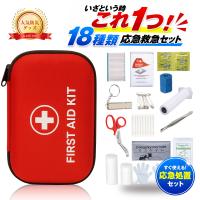 救急セット 救急箱 ファーストエイド 登山救急セット 携帯用 緊急応急セット 救急バッグ 防災セット  キット ポイズンリムーバー 防災笛 /アウトドア 救急キット