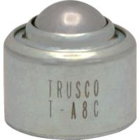 あすつく対応 「直送」 ＴＲＵＳＣＯ T-A8C ボールキャスター　プレス成型品上向用　スチール製ボール TA8C | iDECA