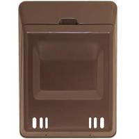 シブタニ DP-68N 扉用 郵便受箱 ブラウン | 家ファン! Yahoo!店