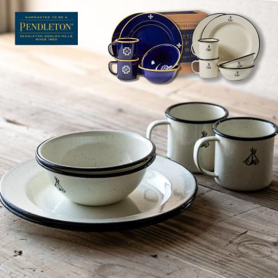 ペンドルトン 木製 食器 セット　木製ネイティブアメリカン風 木製食器セット キャンプ（PENDLETON）のおすすめ人気商品一覧 通販