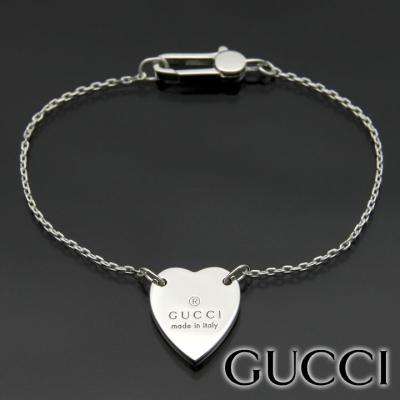GUCCI ブレスレット（モチーフ：ハート）｜レディースアクセサリー 