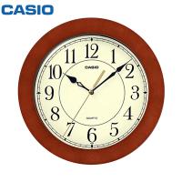 カシオ 掛 時計 IQ-135-5JF CASIO アナログ シンプル 木枠 クオーツ お取り寄せ | 時計・ブランド専門店 アイゲット