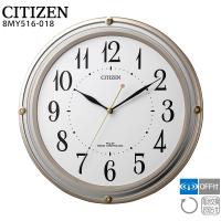 電波 掛 時計 シチズン CITIZEN 8MY516-018 連続秒針 電池交換お知らせ お取り寄せ | 時計・ブランド専門店 アイゲット