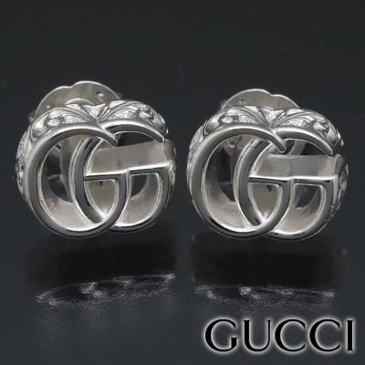 【美品】Gucci ピアス 片耳 ユニセックス GG ロゴ 美品】Gucci ピアス 片耳 ユニセックス GG ロゴ GUCCI - グッチ
