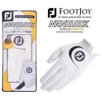 フットジョイ  ゴルフ グローブ ナノロック ネオ FootJoy NANOLOCK NEO FGNN21 ホワイト 左手用 手袋 【メール便配送】 | IG-NET GOLF Yahoo!店