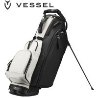 ベゼル ゴルフ スタンド キャディバッグ プロ スタンドバッグ Player 5.0 Pro Stand Bag Tuxedo VESSEL | IG-NET GOLF Yahoo!店