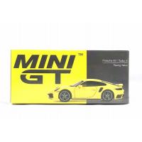ポルシェ 911 ターボ S レーシングイエロー LHD (左ハンドル) 497 MINI GT | アイアイアドカンパニー大阪店