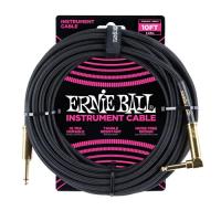 【正規品】 ERNIE BALL 6081 楽器用シールドケーブル 10フィート BRAIDED INSTRUMENT CABLE 3.05m | iinos Yahoo!店