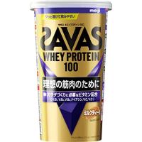 ザバス(SAVAS) ホエイプロテイン100 ミルクティー風味 280g 明治 | iinos Yahoo!店