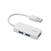 エレコム USB3.0 ハブ 3ポート バスパワー ホワイト U3H-K315BWH | iinos Yahoo!店
