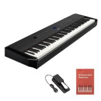 ヤマハ 電子ピアノ P-525B Pシリーズ 88鍵盤 木製鍵盤 本格的タッチ感 コンパクト 持ち運び アプリ ブラック | iinos Yahoo!店