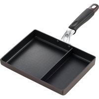 タマハシ 玉子焼き器 ブラック 23×37×5.7cm ニューモーニング エッグパン NME-01G | iinos Yahoo!店