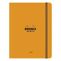 RHODIA(ロディア) Rhodia ノート UNLIMITED 横罫 A5+ 120ページ ミシン目入 無線綴じPEFC認証取得 アンリミテ | iinos Yahoo!店