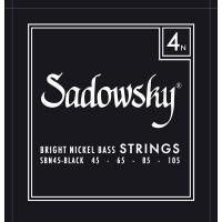 Sadowsky ELECTRIC BASS STRINGS Bright Nickel 4ST(45-105) SBN45/Black | イケベ楽器リボレ秋葉原店