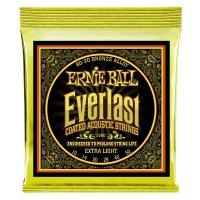 ERNIE BALL Everlast Coated 80/20 Bronze Alloy Acoustic Strings (#2560 Everlast Coated EXTRA LIGHT) | イケベ楽器リボレ秋葉原店