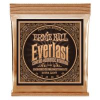 ERNIE BALL Everlast Coated Phosphor Bronze Acoustic Strings (#2550 Everlast Coated EXTRA LIGHT) | イケベ楽器店