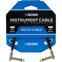 BOSS Patch Cable 10cm BPC-4-3 (3本パック)[L型-L型/パッチケーブル] | イケベ楽器店