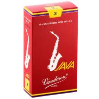 VANDOREN 「3」アルトサックス用リード バンドレン JAVA (ジャバ)　ファイルド レッドカット | イケベ楽器店