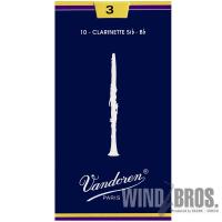 VANDOREN 「2」B♭クラリネット用リード バンドレン Traditional (青箱) | イケベ楽器店