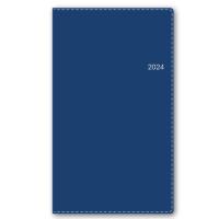 【名入れ無料】2024年 手帳 日本能率協会 ＮＯＬＴＹ ポケットカジュアル メモ（ブルー）1516 | 手帳と文具のイケマン