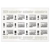 【宅配便対応】 エトランジェ 2024年 B3 ポスターカレンダー [CAL] CLP-B3-02 | 手帳と文具のイケマン