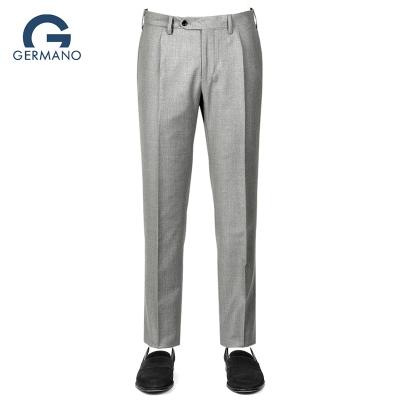 【新品未使用】売り切り最終価格 洒脱GERMANO バーズアイ スラックス セットアップ対応 / ハイパーストレッチ】バーズアイ スラックス