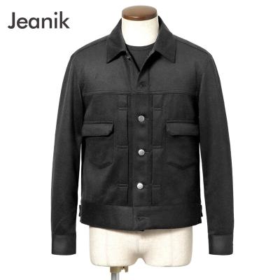 ニコアンド　Gジャン　ブラック niko and（ニコアンド）｜デニムジャケット一覧 - WEAR