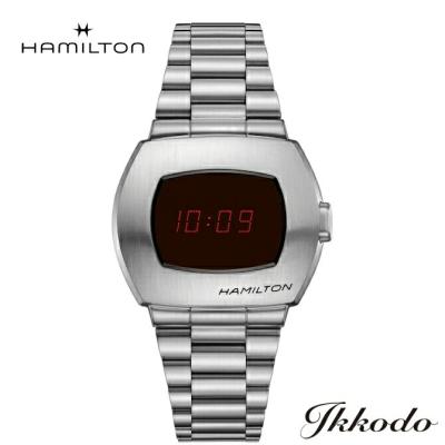A*a様 HAMILTON PSR パルサー 赤文字 デジタル腕時計 ハミルトンの名作腕時計「ハミルトン パルサー」が復刻発売