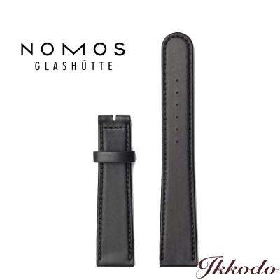 NOMOS　コードバン ベルト 純正 尾錠付　18mm ノモス ブラック 未使用 ノモス 純正コードバンベルト ◇18mm◇（腕時計、アクセサリー