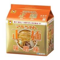 東洋水産 マルちゃん 正麺 味噌味（袋5食） 5食×6入 | お菓子と食品のいっこもんマルシェ