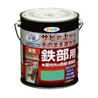 アサヒペン 油性高耐久鉄部用 1.6L (ライトグリーン) | 一級品の店 いっきゅう