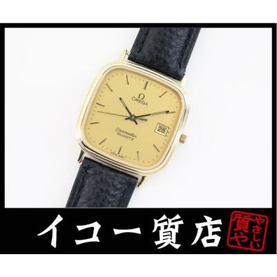 【可動 正規品】 オメガ シーマスター 腕時計 スクエア レディース ゴールド 可動 正規品】 オメガ シーマスター 腕時計 スクエア 純正 クラシック