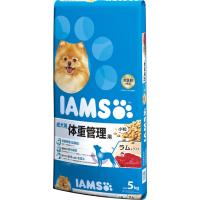 マースジャパン アイムス 成犬用 体重管理用 ラム&amp;ライス 小粒 5kg | イコアペットフード