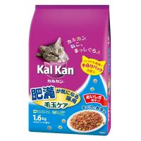 マースジャパン カルカン ドライ 肥満が気になる猫用 毛玉ケア まぐろと野菜味 1.6kg KDN30 1ケース6個セット | イコアペットフード