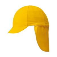 赤白帽子 体操帽子 フラップ付き体育帽子 キ 黄色（メール便対象商品）（メール便1通につき1点まで） | いくるんYahoo!ショッピング店