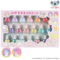 マニキュア サンリオキャラクターズはがせるネイル18本セット レイス 子ども 除光液不要 ハローキティ マイメロディ シナモロール | いくるんYahoo!ショッピング店