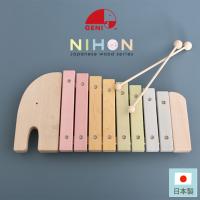 木製木琴 もっきん 楽器 音楽 木のおもちゃ NIHONシリーズ 日本製　エレファントシロフォン  2才 809556 | 出産祝いと子供雑貨アイラブベビー
