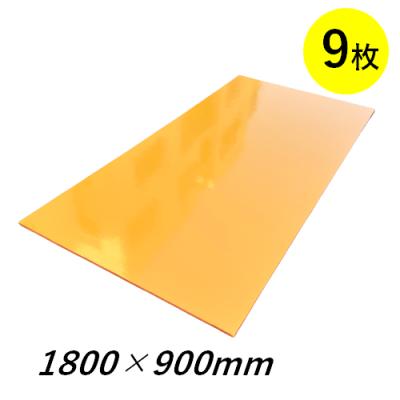 ❐【9枚】コンパネ9mm 3×6尺 川島材木店 コンパネ 厚9mm 1820x910mm 3'x6' [大型商品] コンクリート