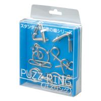 知育玩具 知恵の輪 パズリング ブルー | イメージミッション